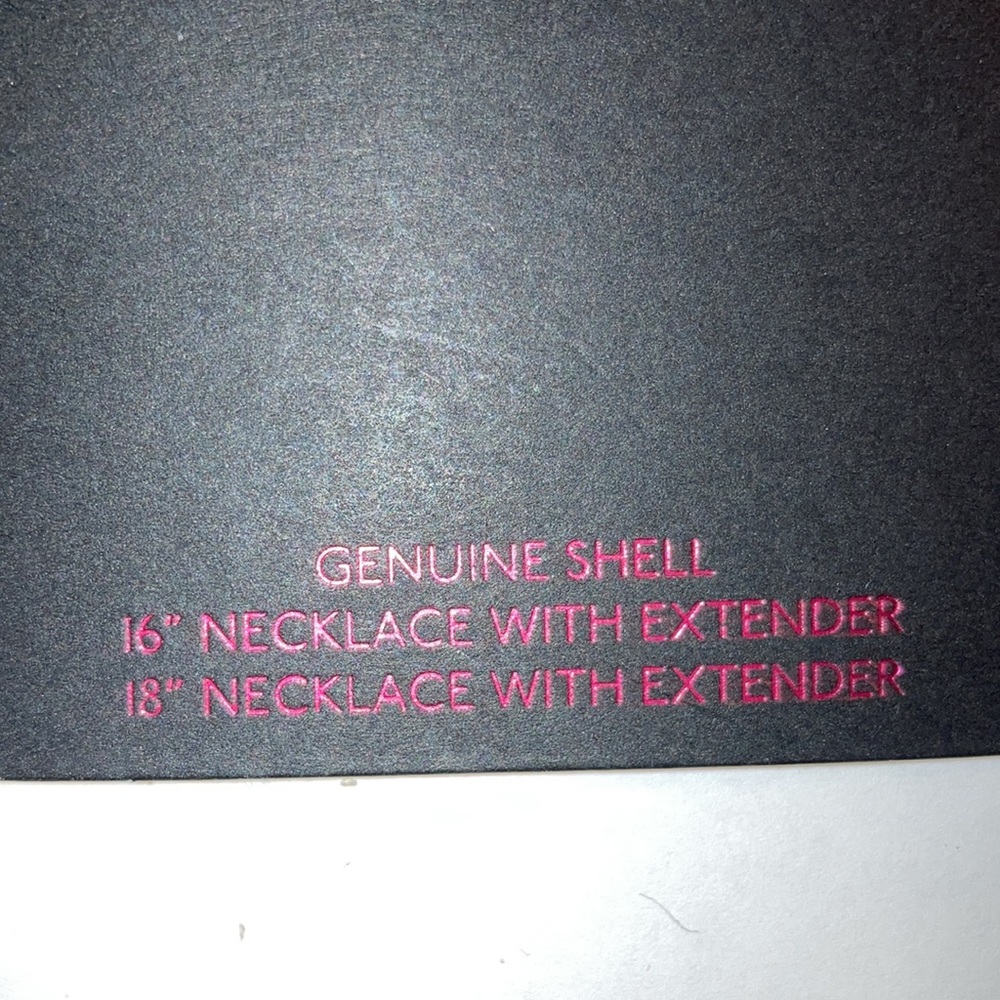 Genuine Shell 16” Necklace With Extender - Picture 5 of 6